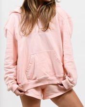 Load image into Gallery viewer, Pink V Cut Hoodie